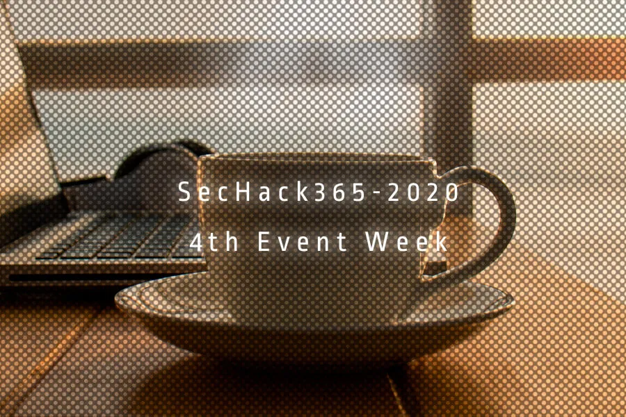 sechack365 2020 3rd event week