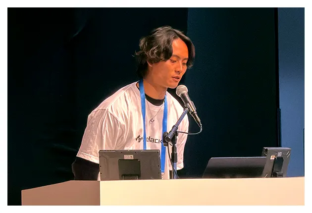 優秀修了生 樅山 翔大さん（開発駆動コース / 仲山ゼミ）